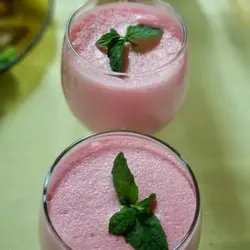 Bavarois de frutilla kids
