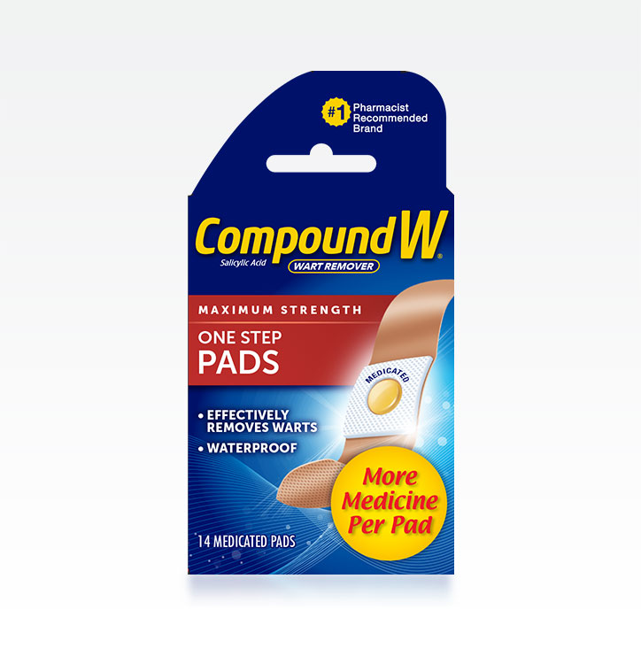 Compound W® One Step Wart Removal Pads