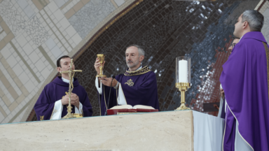 Comunidade Canção Nova recebe visita do salesiano Padre Gabriel Homero