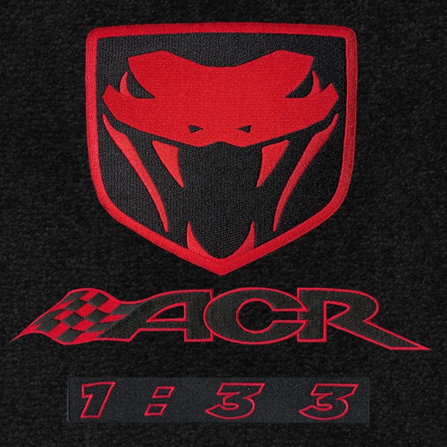 Viper Snake With ACR Letters and 1:33-Red Applique