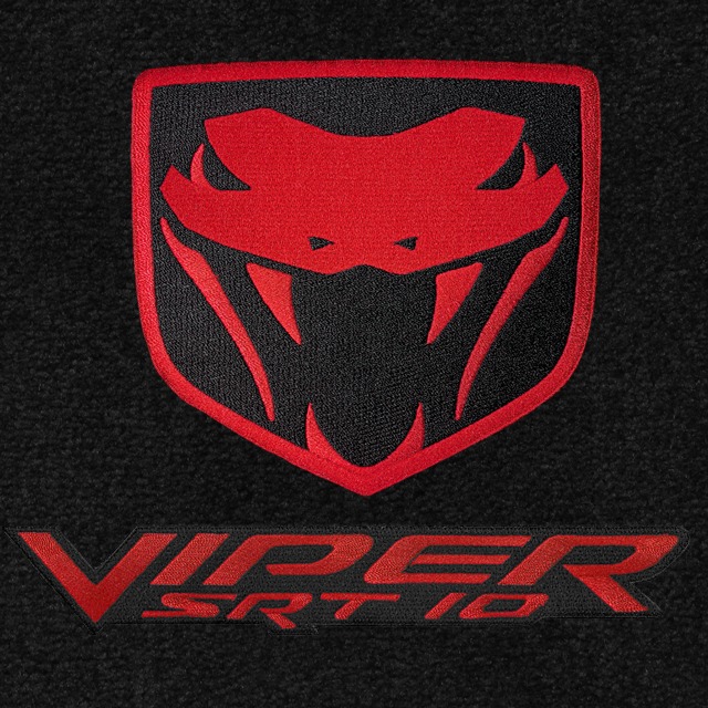 Viper Snake With SRT-10 Letters Applique