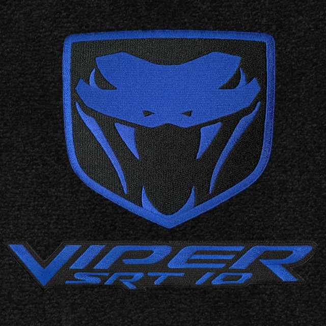 Viper Snake With SRT-10 Letters Applique