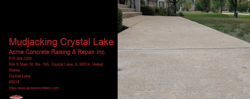Mudjacking Crystal Lake