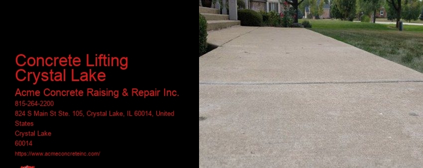 Concrete Lifting Crystal Lake Acme Concrete Raising & Repair Inc. Concrete Lifting Crystal Lake