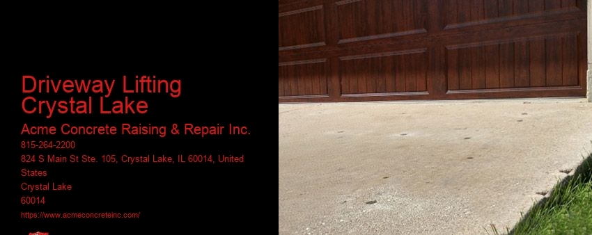 Driveway Lifting Crystal Lake