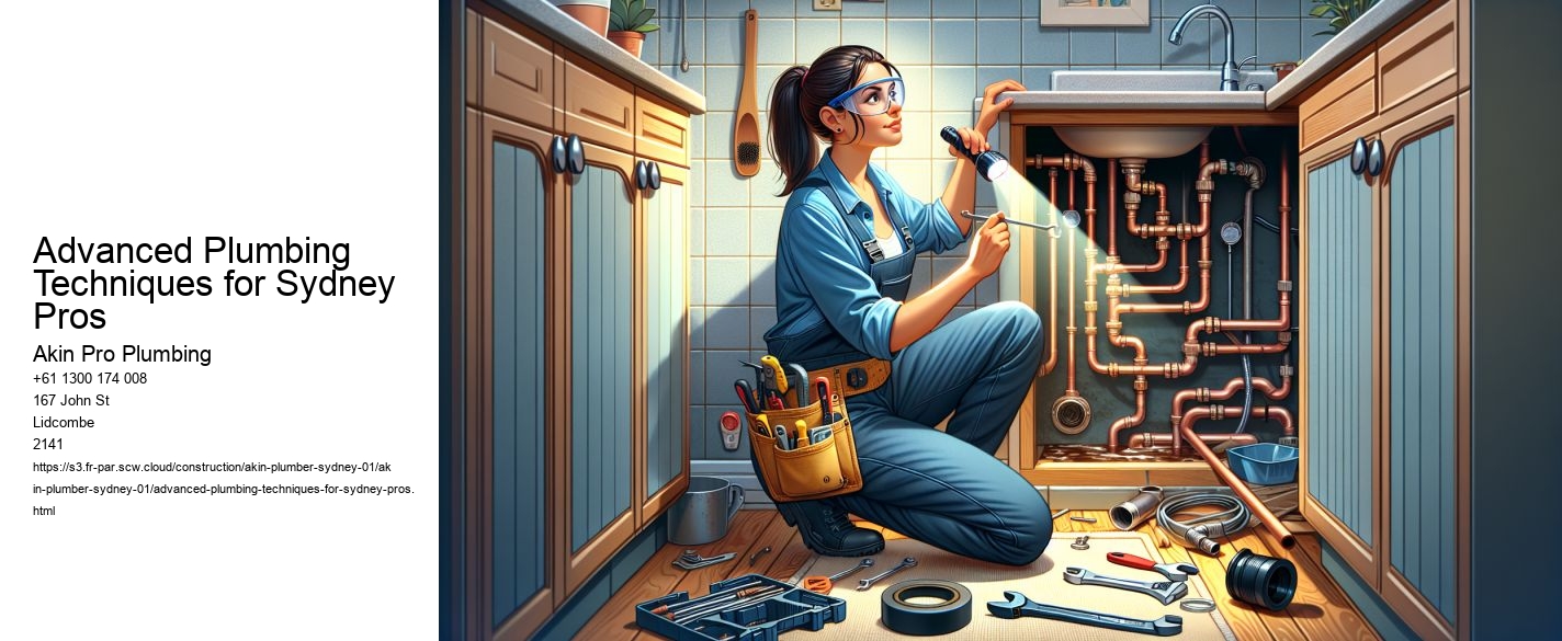 Advanced Plumbing Techniques for Sydney Pros