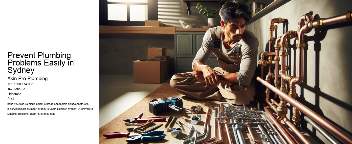 Prevent Plumbing Problems Easily in Sydney