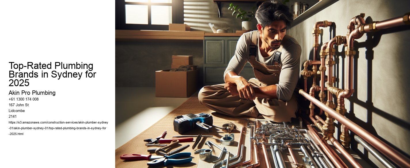 Top-Rated Plumbing Brands in Sydney for 2025