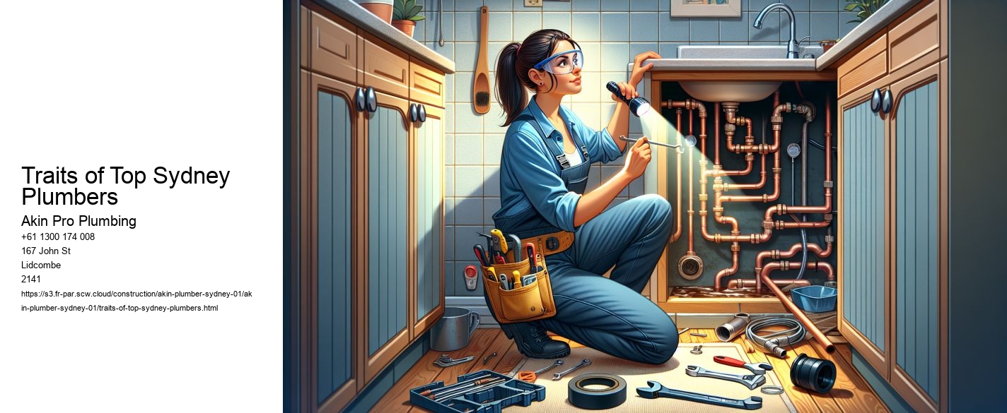 Traits of Top Sydney Plumbers