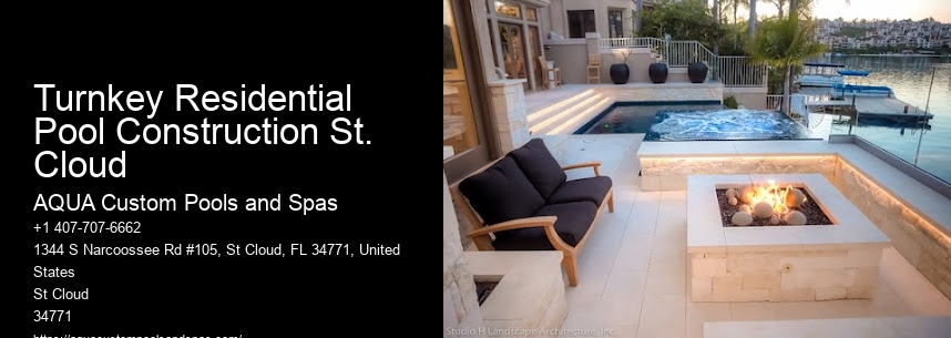 Turnkey Residential Pool Construction St. Cloud