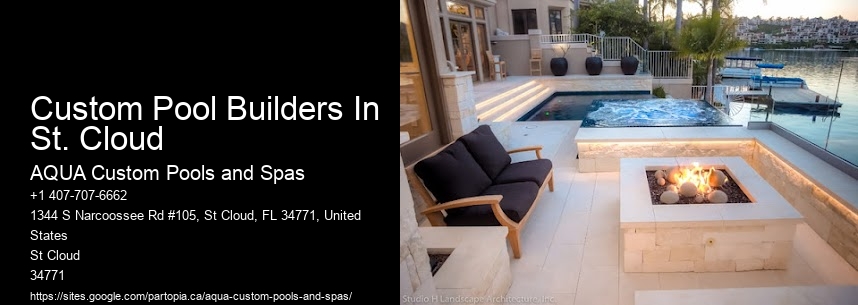 Custom Pool Builders In St. Cloud