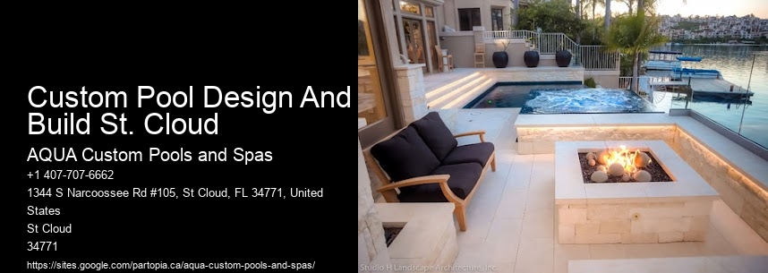 Custom Pool Design And Build St. Cloud