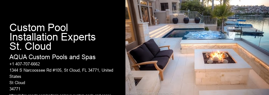 Custom Pool Installation Experts St. Cloud