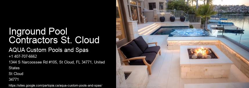 Inground Pool Contractors St. Cloud