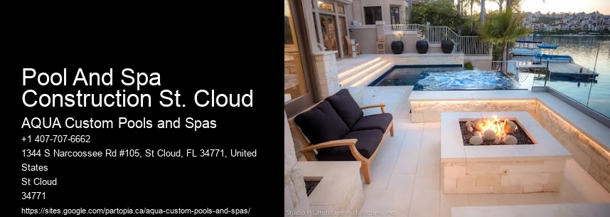 Pool And Spa Construction St. Cloud