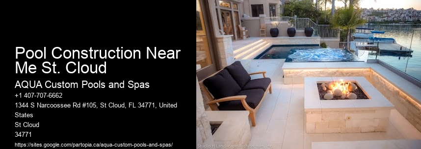 Pool Construction Near Me St. Cloud