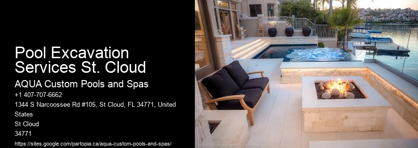 Pool Excavation Services St. Cloud