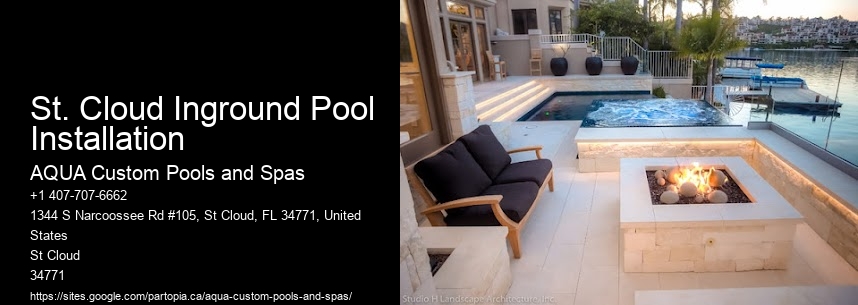 St. Cloud Inground Pool Installation