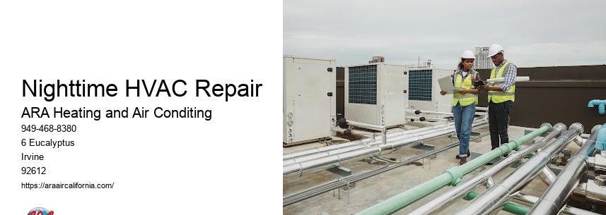 Nighttime HVAC Repair