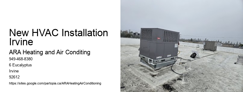 New HVAC Installation Irvine