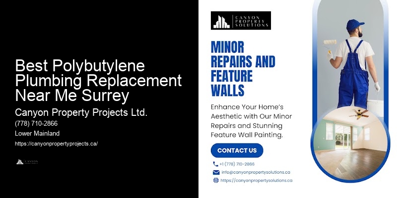 Polybutylene Pipe Installations Best Polybutylene Plumbing Replacement Near Me Surrey