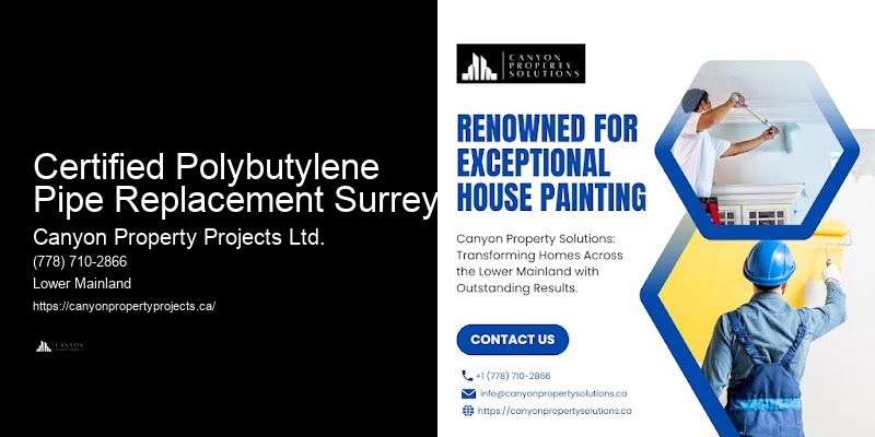 Professional Polybutylene Pipe Replacement Certified Polybutylene Pipe Replacement Surrey