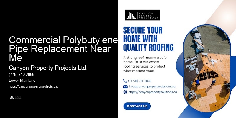 Commercial Polybutylene Pipe Replacement Near Me Polybutylene Pipe Replacement with Warranty