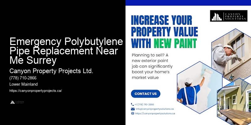 Polybutylene Pipe Fitting Services Emergency Polybutylene Pipe Replacement Near Me Surrey