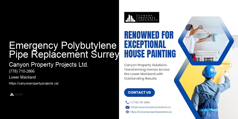 Reliable Polybutylene Pipe Replacement Near Me Emergency Polybutylene Pipe Replacement Surrey