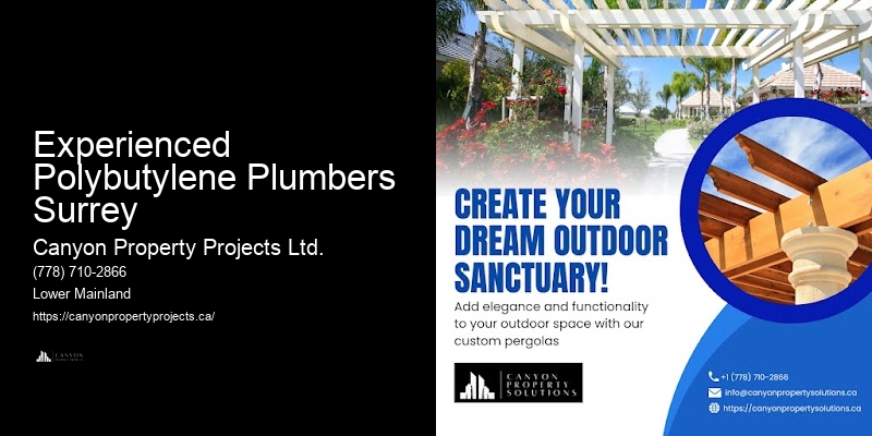 Polybutylene Pipe Replacement FAQs Experienced Polybutylene Plumbers Surrey