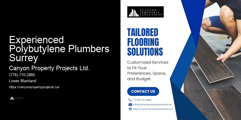 Polybutylene Plumbing Safety Guidelines Experienced Polybutylene Plumbers Surrey