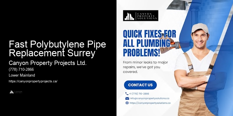 Best Polybutylene Pipe Replacement Solutions Fast Polybutylene Pipe Replacement Surrey