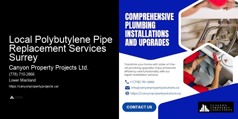 Polybutylene Pipe Advice Local Polybutylene Pipe Replacement Services Surrey
