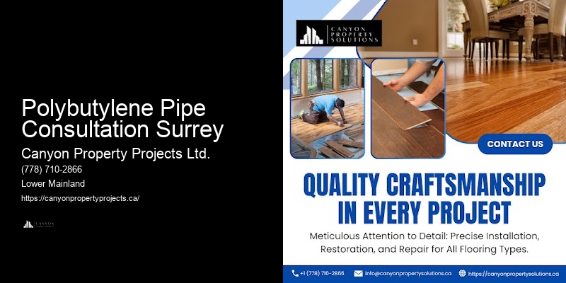 Fast Polybutylene Plumbing Services Polybutylene Pipe Consultation Surrey