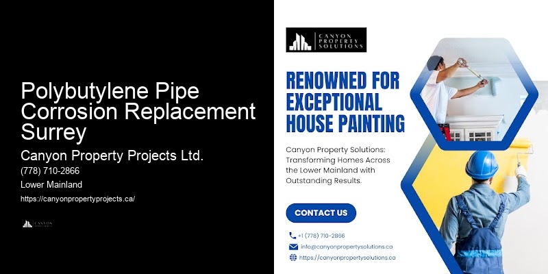 Polybutylene Pipe Management Services Polybutylene Pipe Corrosion Replacement Surrey