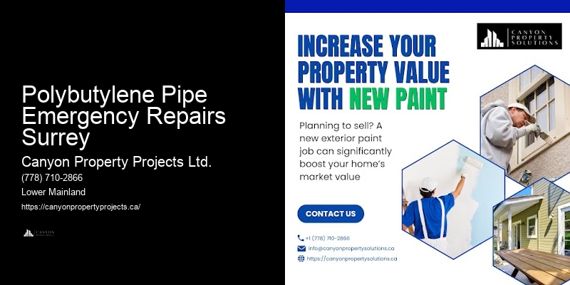 Quality Polybutylene Pipe Replacement Professionals Polybutylene Pipe Emergency Repairs Surrey