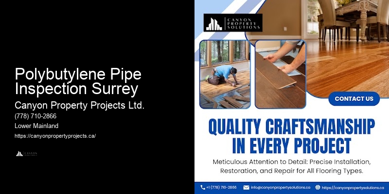 Best Practices for Polybutylene Pipe Replacement Polybutylene Pipe Inspection Surrey