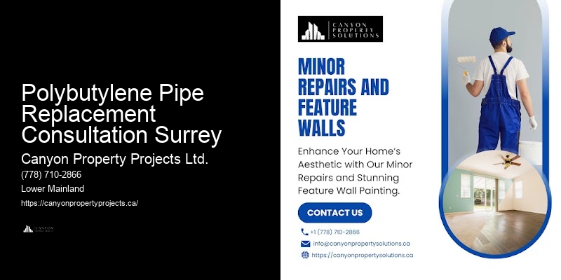 Polybutylene Pipe Replacement Services Polybutylene Pipe Replacement Consultation Surrey