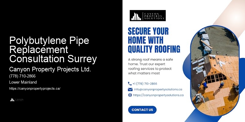 Polybutylene Pipe Replacement Consultation Polybutylene Pipe Replacement Consultation Surrey