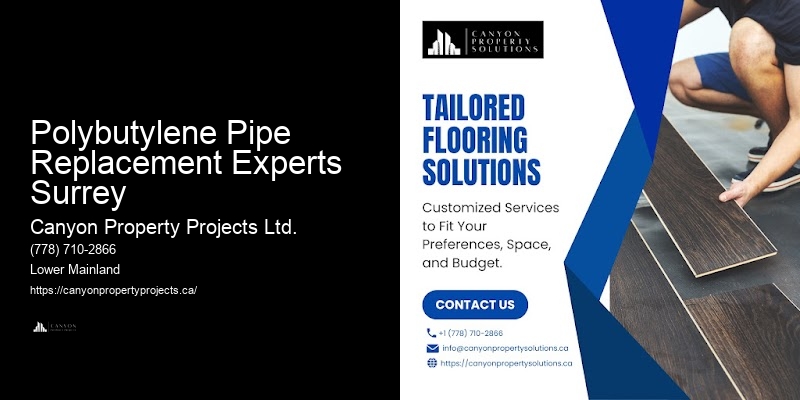 Polybutylene Pipe Assessments Polybutylene Pipe Replacement Experts Surrey