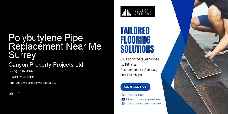 Polybutylene Pipe System Upgrades Polybutylene Pipe Replacement Near Me Surrey