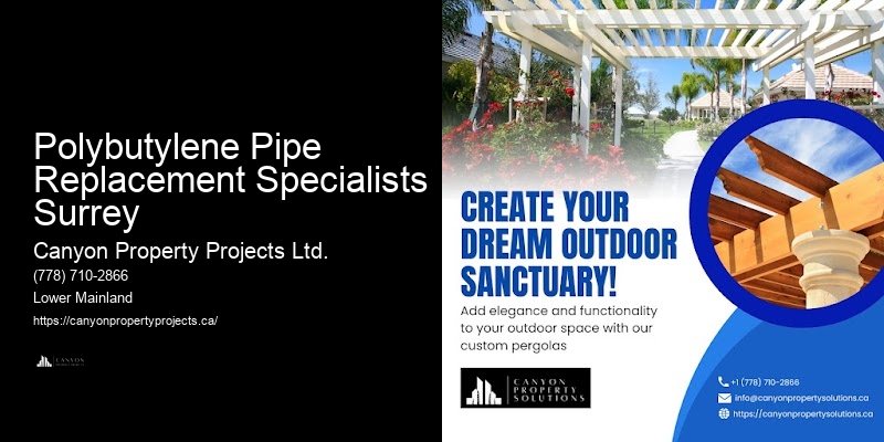 Polybutylene Pipe Replacement Specialists Surrey Polybutylene Pipe Experts Consultation
