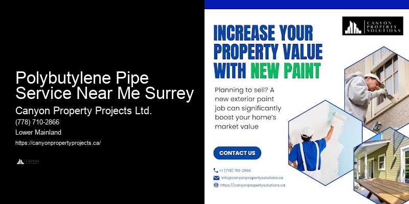 Polybutylene Pipe Services for Homes Polybutylene Pipe Service Near Me Surrey