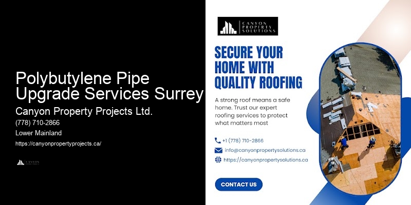 Advanced Polybutylene Pipe Replacement Solutions Polybutylene Pipe Upgrade Services Surrey