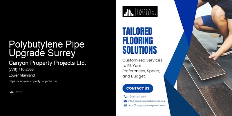 Quality Polybutylene Pipe Replacement Polybutylene Pipe Upgrade Surrey