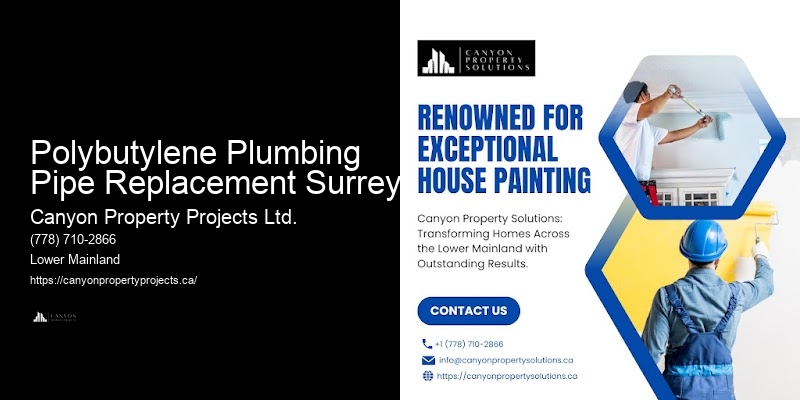 Polybutylene Plumbing for Home Safety Polybutylene Plumbing Pipe Replacement Surrey