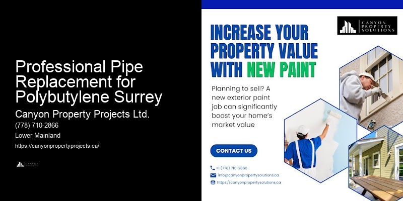 Residential Polybutylene Pipe Upgrades Professional Pipe Replacement for Polybutylene Surrey