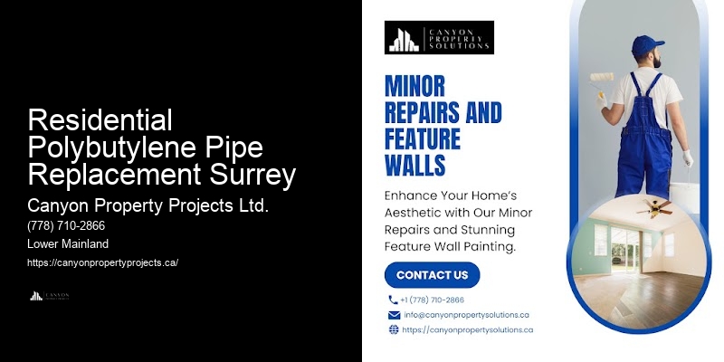 Polybutylene Pipe Removal And Installation Residential Polybutylene Pipe Replacement Surrey