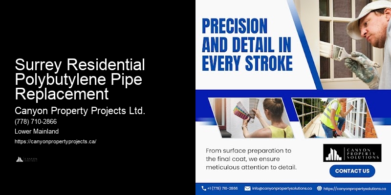Surrey Residential Polybutylene Pipe Replacement Polybutylene Pipe Upgrade Services