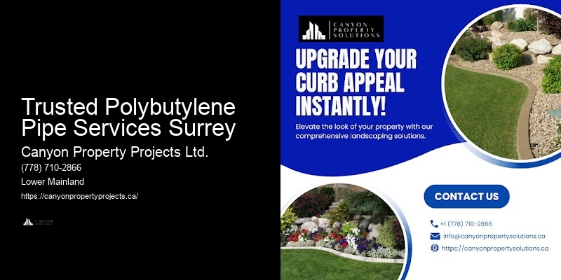 Polybutylene Pipe Removal Trusted Polybutylene Pipe Services Surrey
